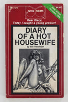 Diary Of A Hot Housewife by Bill Randolph 1988 Sleazy Promiscuous Wife Pulp 149pgs Greenleaf Classics PP7576 Patch Pokets PB608