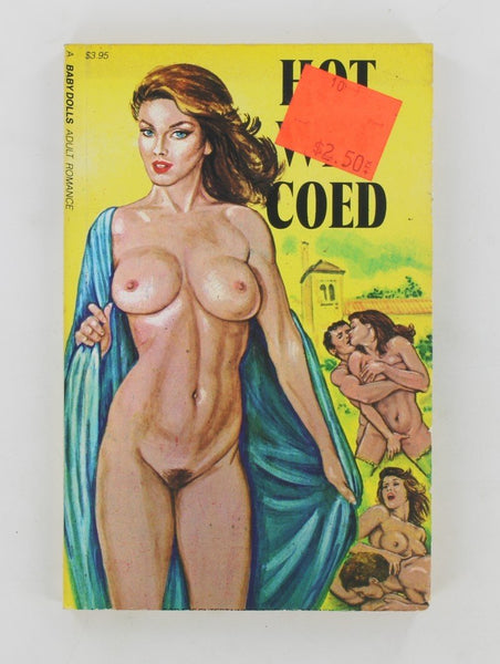 Hot Wet Coed 1990 Star Distributors BY161 Sleazy Erotic Pulp Fiction 159pgs Adult Romance PB631