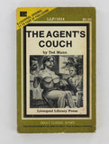 The Agent's Couch by Ted Mann 1980 Liverpool Library Press LLP-1014 Sutton House Publishing 185pgs Fine Smut Sleaze Novel PB640