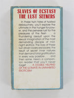 Slaves Of Ecstasy / The Lust Seekers by John Argraphy 1979 Maverick Eros Goldstripe DN-116 Double Novel 192pgs Sleazy Pulp PB652