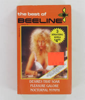 Desires That Soar, Pleasure Galore, Nocturnal Nymph 1985 Beeline Books DN-4029 Triple Novels 180pgs Pulp Fiction PB653