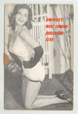 Exotic Ectasies 1950 Busty Female 36pgs Dante Publishing Pinup Magazine M32229