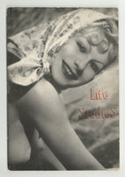 Life Studies 1944 Female Art Photography 44pgs Art Associates Pinups M32295