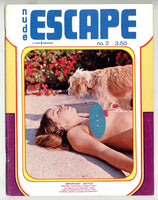 Nude Escape V1#2 Psychedelic Hippie Erotica 1969 LSD Porn Magazine 72pgs Classic Publication / Liverpool Press M32396