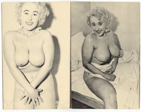 Connie Westcott 1950 Thick Chunky Big Boobs Blond 36pgs Dawson Pub Co. Pinup Magazine M32525