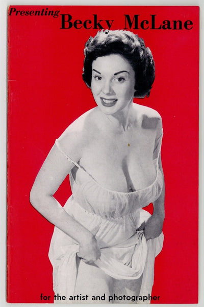 Presenting Becky McLane 1950 Risque Female Pinups 36pgs Cleo Publishing Pinup Magazine M32550