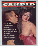 Candid 1964 Smut Sleazy Girlie Magazine 72pgs Drugs Prostitution Crime Sari Publishing M36341