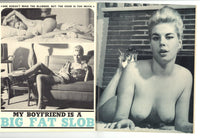Candid 1964 Smut Sleazy Girlie Magazine 72pgs Drugs Prostitution Crime Sari Publishing M36341