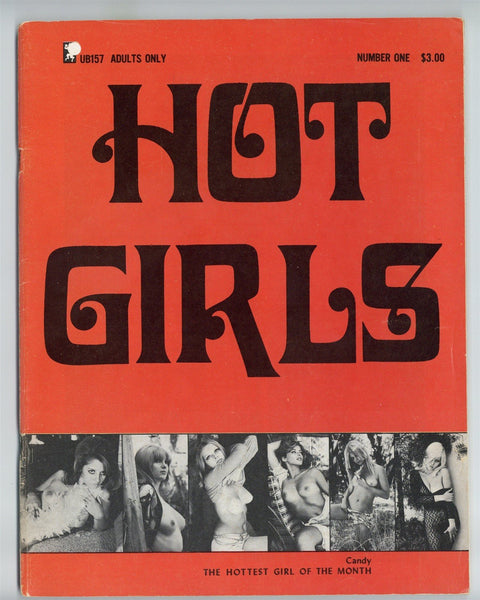 Hot Girls #1 Solo Southern California Girls 1972 Pinup Magazine 64pgs Golden State News M36342