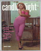 Candlelight V1#1 June Palmer 1963 Female Art Photography 80pgs Pinup Magazine M36385