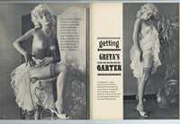 Candlelight V1#1 June Palmer 1963 Female Art Photography 80pgs Pinup Magazine M36385
