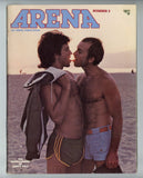 Arena V1#2 Romantic Male Homo Erotic Magazine 1978 Tony & Spike 60pgs Arena Studios, North Hollywood M32701