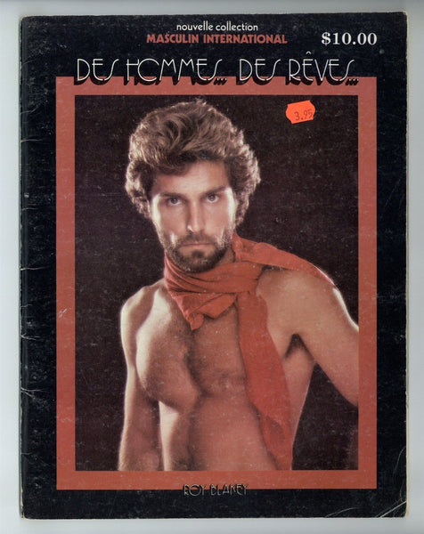 Des Hommes Des Reves V1#1 Roy Blakey 1980 Tasteful Gay Nudes 48pgs Masculin International Magazine M37178
