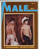 Male V1#3 Lee Marlin, Matt Lucas 1978 Erotic Gay Pinup Magazine 60pgs Bodyworks Arena Publications M32724