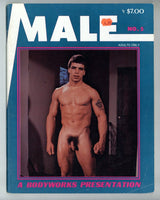 Male V1#5 Marc Bruin, John Towers 1979 Gay Magazine 52pgs Bodyworks Arena Pub. M32729