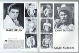 Male V1#5 Marc Bruin, John Towers 1979 Gay Magazine 52pgs Bodyworks Arena Pub. M32729