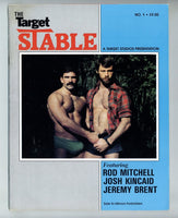 The Target Stable V1#1 Rod Mitchell, Josh Kincaid, Jeremy Brent 1981 Hairy Bear Gay Erotica 52pgs Target Studios, NYC M32732