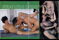 Nude Lude Dudes V1#1 Miles Mitchell, Mickey Squires, Will Seagers 1980 Homoerotic Porn 48pgs Pantheon Prod. M32735