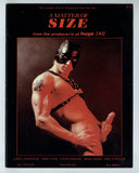 A Matter Of Size V1#1 Lance Chisholm, Mike Ryan, Steve Krause 1983 Gay Leather Film Magazine 32pgs SRI Prod. M32736