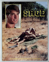 Sage V1#1 Vintage Gay Physique Erotica 1979 Lustful Homoerotica 48pgs Mustang Studios Magazine M32738