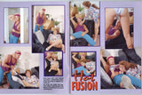 Hot Fusion V1#1 Busty Red Head Long Legs 1990 Sex Magazine 32pgs Gourmet Editions M34238