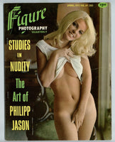 Figure Photography Quarterly 1972 Andrea Perry, Ron Vogel, Philipp Jason 72pgs Pinup Magazine M32810