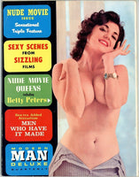 Modern Man Deluxe 1966 V38 Pat Hall, Betty Peters, Monica Strand 72p Pinup Magazine M33002