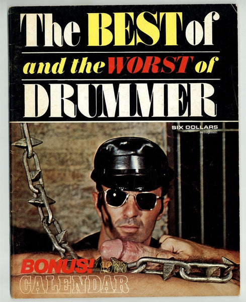 The Best Of And The Worst Of Drummer 1977 Gay Magazine 68pgs Alternate Publ. M32126