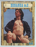 Bonanza V1#2 Bob Damron, Bob Mizer AMG Studio 1969 Vintage Gay Magazine 52pgs Calafran Entr. Athletic Model Guild M32335