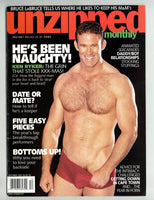 Unzipped 2001 Ken Ryker, Jason Hawke, Sean Storm 82pgs Specialty Publications Gay Pinup Magazine M33168