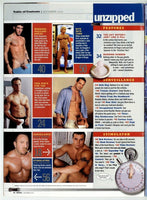 Unzipped 2003 Johnny Hazzard, Matt York, Vince Taylor 82pgs Specialty Publications Gay Pinup Magazine M33169