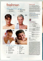 Freshmen 2001 Corey Summers, Brad Benton, Zach Richards, Kip Lang 82pgs Specialty Pub Gay Pinup Magazine M33180