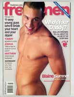 Freshmen 2003 Blaine Summer, Matthew Young, Tommy Deluca 82pgs Specialty Publications Gay Pinup Magazine M33191