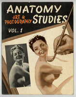 Anatomy Studies V1#1 Nude Female Art Photography 1947 Pinup Magazine 40pgs Fulton Publishing M33247