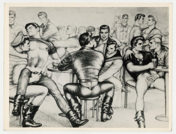 Tom Of Finland 1960 Original Gay Comic Still 8x10 Chuck Renslow Kris Studio, Chicago, Dbl Wt Photograph J13669