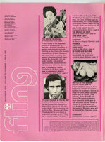 Fling Magazine 1979 Rhonda Jo Petty, Busty Russell, Titanic Tina, Chesty Morgan 72pgs Big Boobs, Relim Publ. M35862