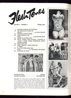 Flesh Tones V1 #7 Beatnik Movement Erotic Lifestyle Magazine 1967 Outdoor Nude Photos 64pgs Jaybird Enterp. M35581