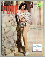 Purr V1#7 Tempest Storm, Terri Higgins 1965 Eric Stanton, Gene Bilbrew 72pgs Ceasar Selbee Publications Risque Magazine M33468