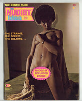 The Nudist Idea #17 Michelle Angelo, Candy Barr 1969 Psychedelic & Blaxploitation Erotica 72pgs Elysium Publ. GSN Magazine M35585
