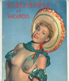 Parisiennes En Vacances V1 #1 Post War French Nude Female Pinups 1950 Photographic Art Magazine 24pgs Paris, FR L199