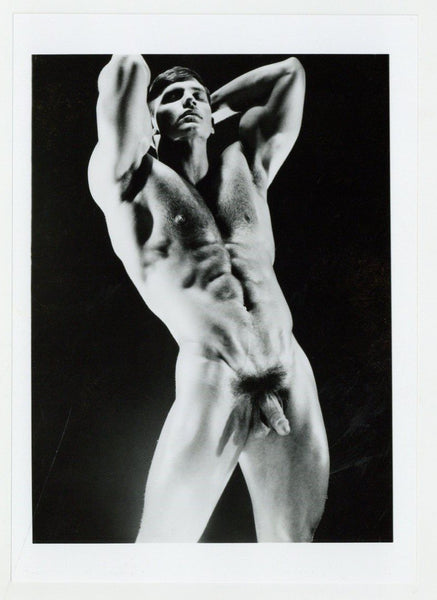 John Pruitt Flexing Colt Studio Original 1988 Chiseled Body Jim French 5x7 Gay Beefcake Photo J13600