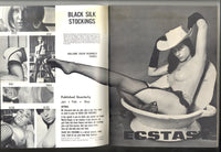 Black Silk Stockings V4#3 Elmer Batters 1968 Leg Fetish Erotica 68pgs Cougar Publications, Hollywood GSN M32480