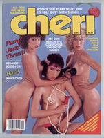 Cheri Magazine 1984 Bunny Bleu & Kristara Barrington 9p Lesbian Pictorial, Montreal Strippers Special 116pgs Ideal Pub. NYC M36795