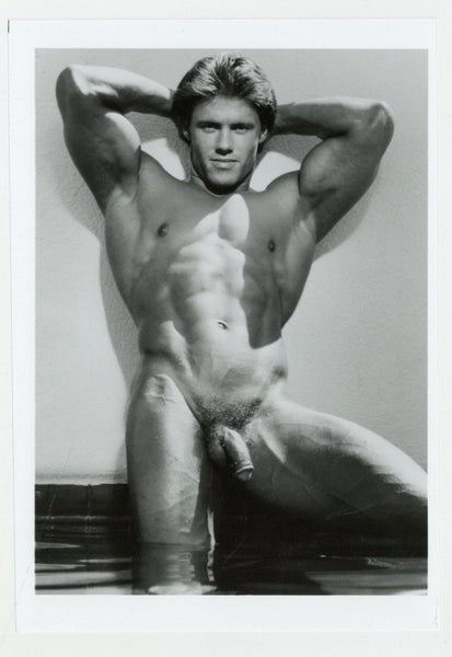 Gorgeous Physique Colt Studio Model Original 1985 Jim French 5x7 Gay Beefcake Photo J13697