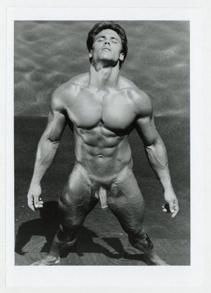 Perfect Muscular Physique Colt Studio Model Original 1985 Jim French 5x7 Gay Beefcake Photo J13699