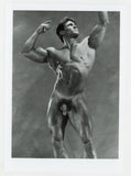 Perfect Muscular Physique Flexing Hunk Colt Studio Original 1985 Jim French 5x7 Gay Beefcake Photo J13700