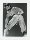 Muscular Physique Hunk Rear View Colt Studio Model Original 1985 Jim French 5x7 Gay Beefcake Photo J13702