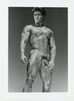 Scott Sloan Buff Muscular Hunk Colt Studio Original 1990 Jim French 5x7 Gay Beefcake Photo J13801