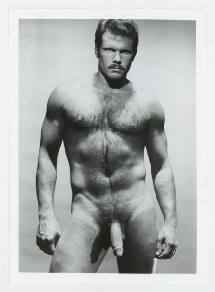 Hairy Teddy Bear Beefcake Hunk Colt Studio Original 1988 Jim French 5x7 Gay Physique Photo J13814