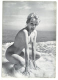 Solis V1#1 Pamela Greene 1960 Female Figure Art Photography 34pgs Pinup Magazine M33799